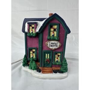 VINTAGE 1997 DICKENS COLLECTABLES TOWNE SERIES CANDLE SHOPPE Christmas